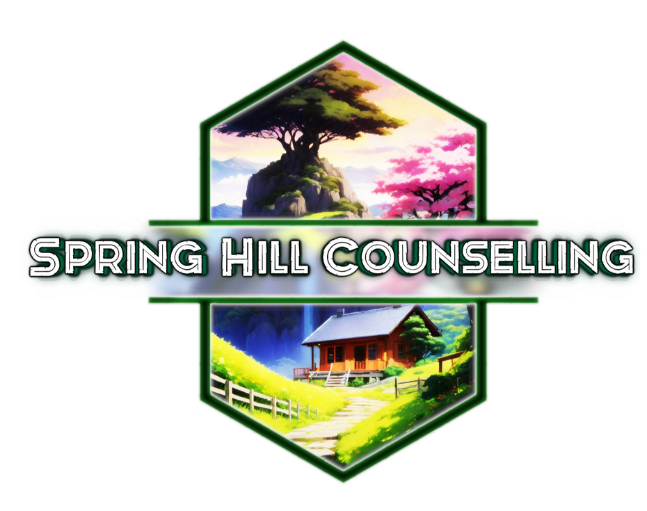 Spring Hill Counselling Logo of Spring Hill Counselling in the Penn Hill area of Yeovil, Somerset, UK.